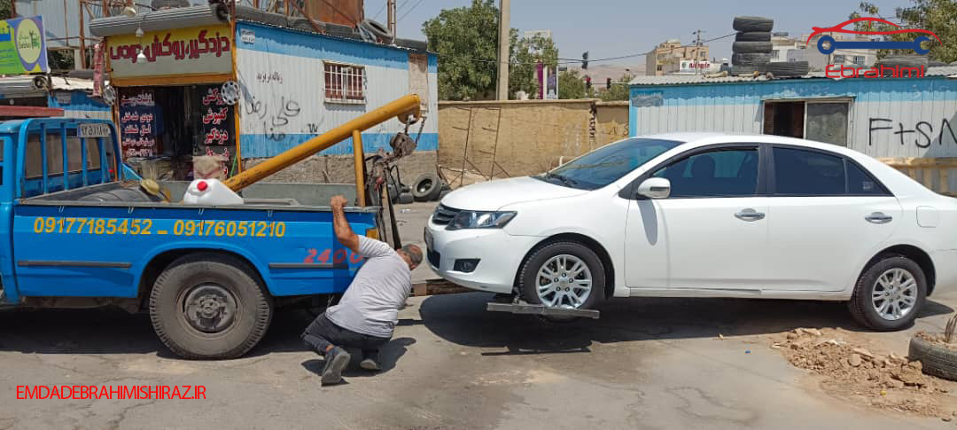 شماره یدک کش  خودرو در شیراز